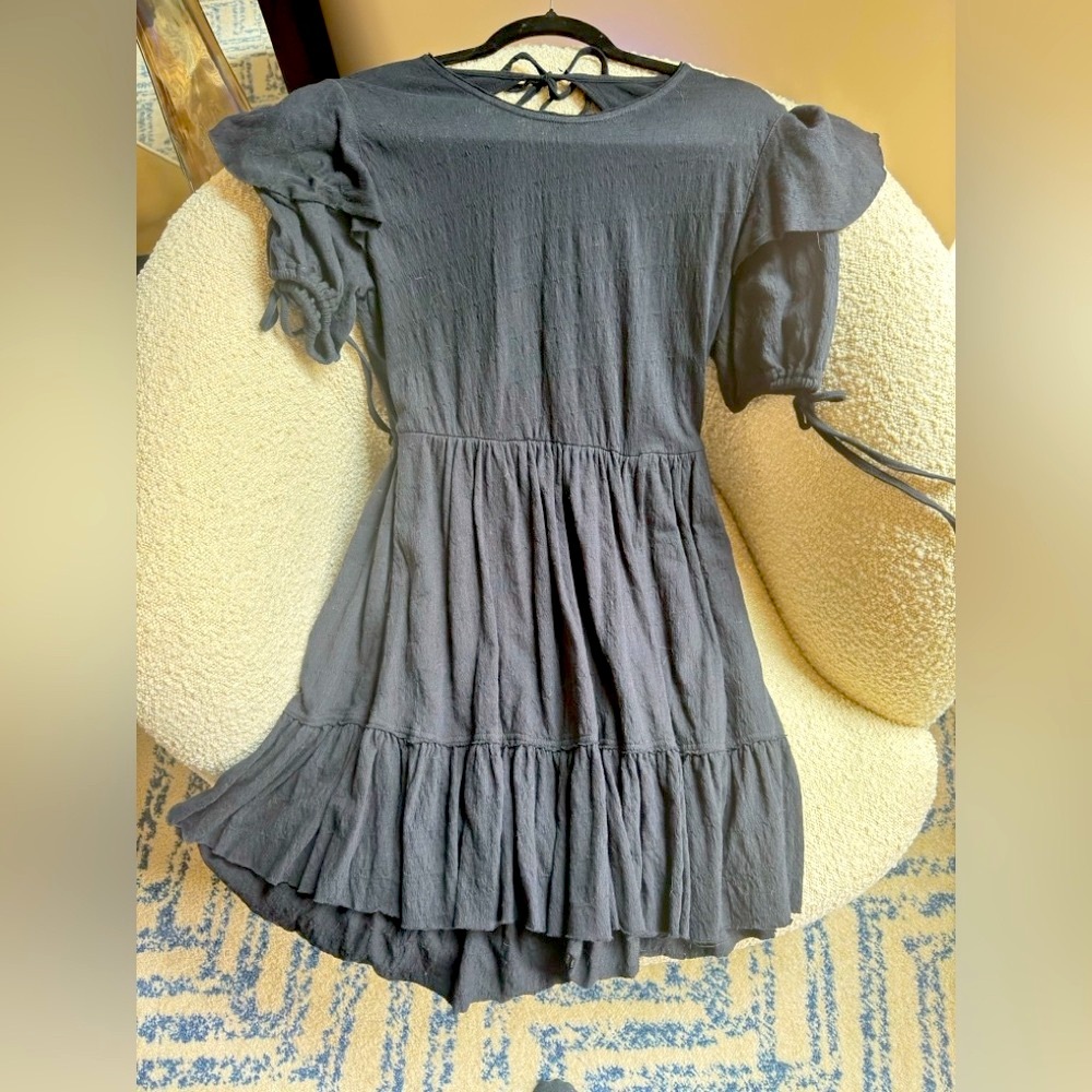 🖤NEVER WORN✨ FREE PEOPLE FP Beach open back Mini dress